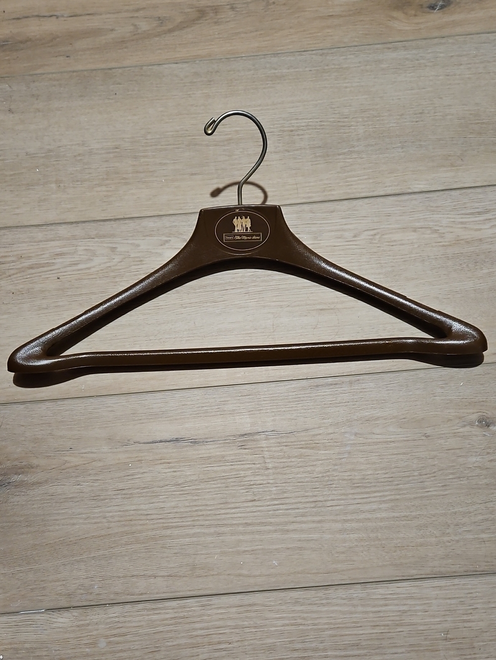 Vintage Brown Men's Plastic Suit Hanger - Coat Hanger Sears The Men's Store